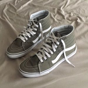 Used Vans Sk8-Hi Green Men’s Size 9.5,